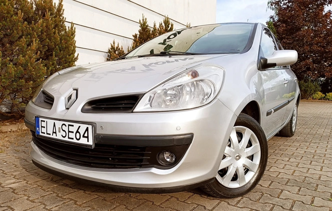 Renault Clio cena 13999 przebieg: 100000, rok produkcji 2006 z Łask małe 562